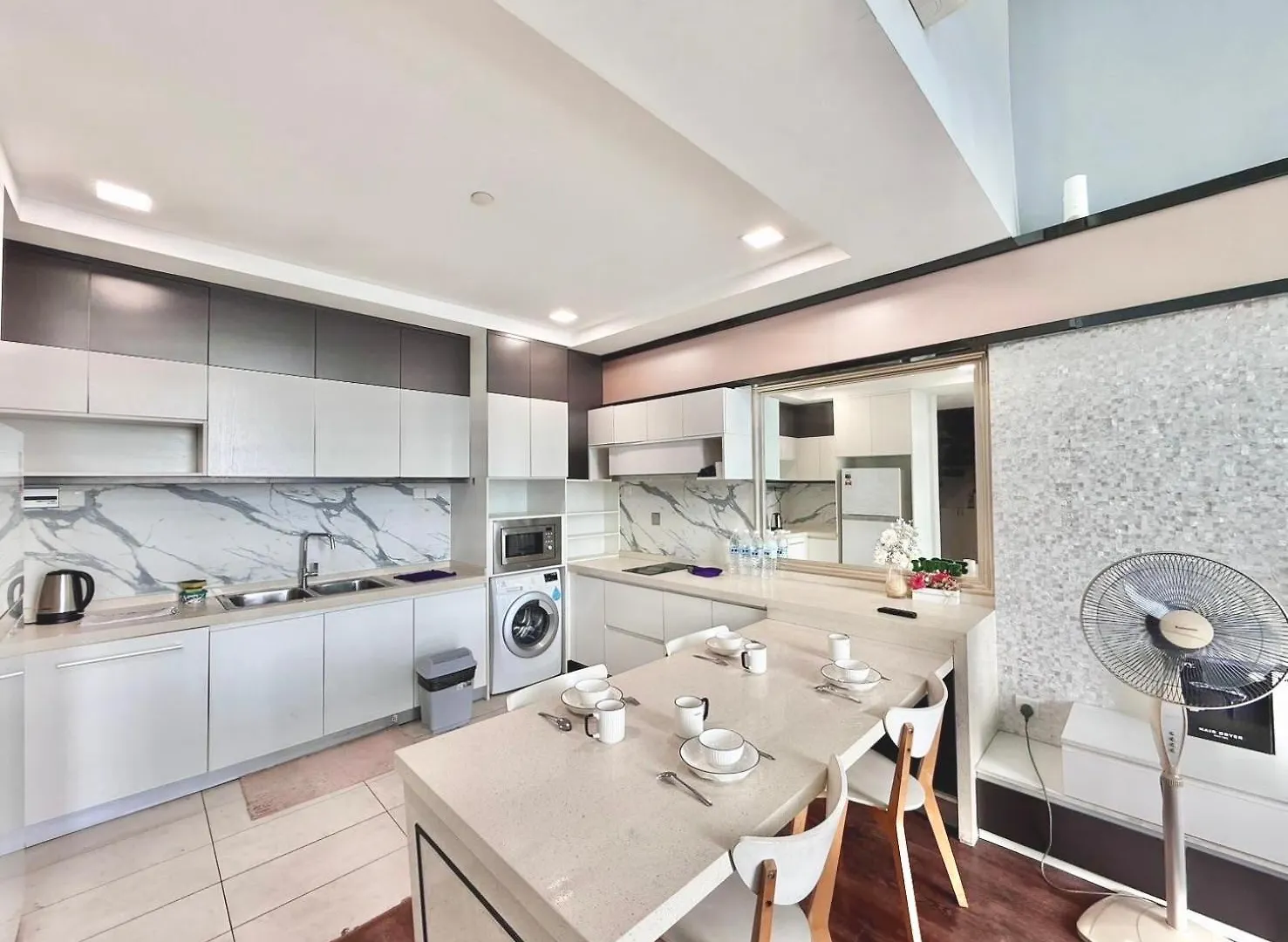 公寓 Riverson Soho Near Imago Kk Times Square By Chillmore-3Br 亞庇